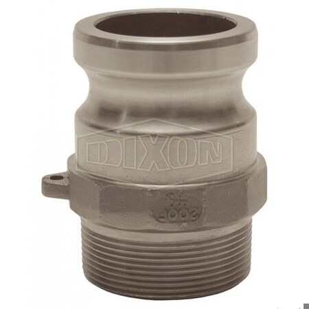 Dixon Type F Cam and Groove Adapter, 1-1/2 in, Male Adapter x MNPT, Hastelloy CW12MW, Domestic 150-F-HA